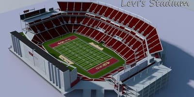 Levi ' s stadium 3d kart
